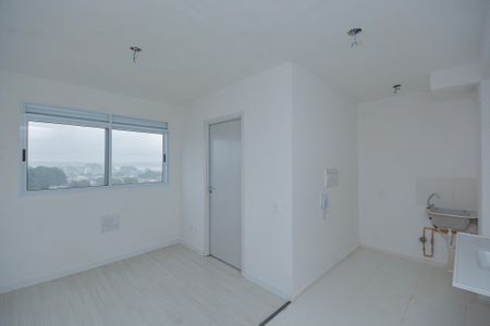 Sala de apartamento para alugar com 2 quartos, 33m² em Veleiros, São Paulo