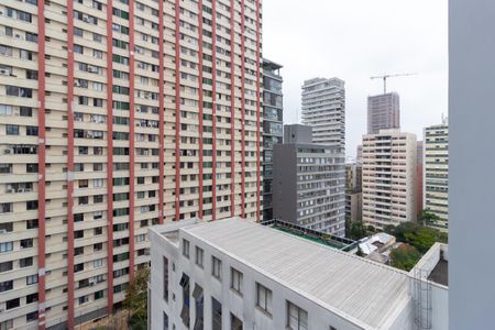 Vista da Varanda de apartamento para alugar com 1 quarto, 40m² em Cerqueira César, São Paulo