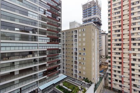Vista da Varanda de apartamento para alugar com 1 quarto, 40m² em Cerqueira César, São Paulo