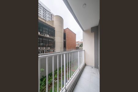 Studio para alugar com 26m², 1 quarto e sem vagaVaranda