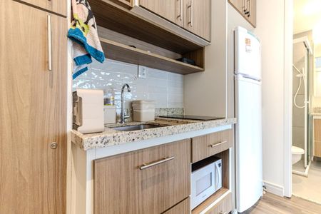 Studio para alugar com 25m², 1 quarto e sem vagaCozinha