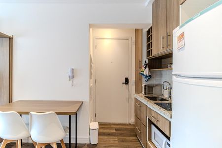 Studio para alugar com 25m², 1 quarto e sem vagaCozinha