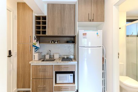 Studio para alugar com 25m², 1 quarto e sem vagaCozinha