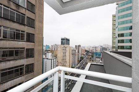 Sacada de apartamento para alugar com 1 quarto, 30m² em Consolação, São Paulo