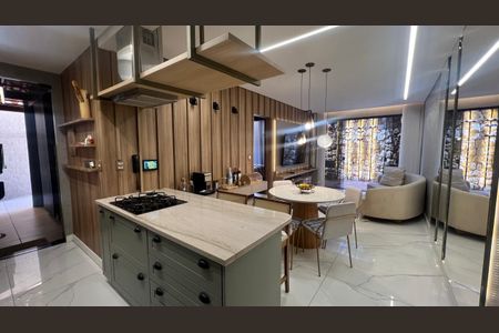 Sala de apartamento à venda com 2 quartos, 156m² em Alto Caiçaras, Belo Horizonte