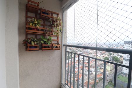 Varanda de apartamento à venda com 2 quartos, 49m² em Vila Eldizia, Santo André
