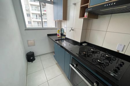 Cozinha de apartamento para alugar com 2 quartos, 44m² em Chácaras Rio-petrópolis, Duque de Caxias