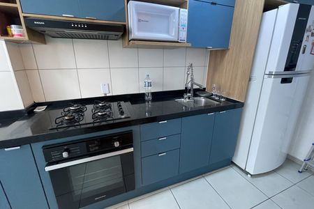 Cozinha de apartamento para alugar com 2 quartos, 44m² em Chácaras Rio-petrópolis, Duque de Caxias
