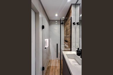 Apartamento à venda com 129m², 3 quartos e 2 vagasBanheiro da Suíte 3