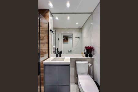 Apartamento à venda com 129m², 3 quartos e 2 vagasBanheiro da Suíte 3