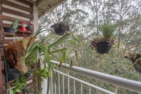 Varanda da sala de apartamento à venda com 3 quartos, 64m² em Centro, Diadema