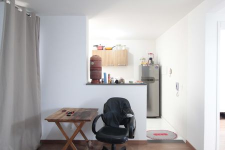 Sala de apartamento para alugar com 2 quartos, 45m² em Nossa Senhora da Conceição, Contagem