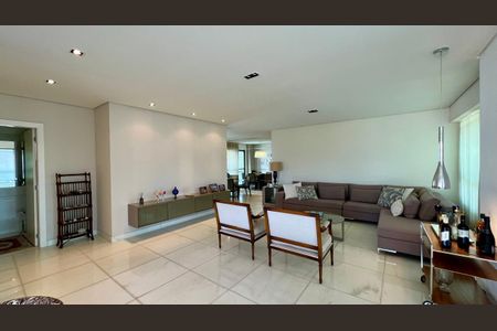 Sala de apartamento à venda com 4 quartos, 288m² em Belvedere, Belo Horizonte