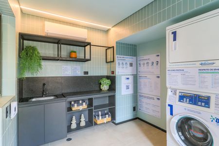 Studio à venda com 22m², 1 quarto e sem vagaÁrea comum - Lavanderia