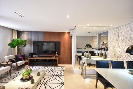 Sala de apartamento à venda com 2 quartos, 75m² em Vila Andrade, São Paulo