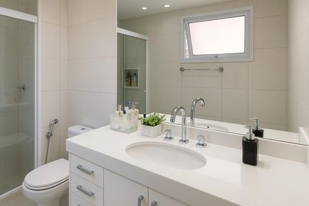 Apartamento à venda com 162m², 3 quartos e 3 vagasBanheiro da Suíte 2