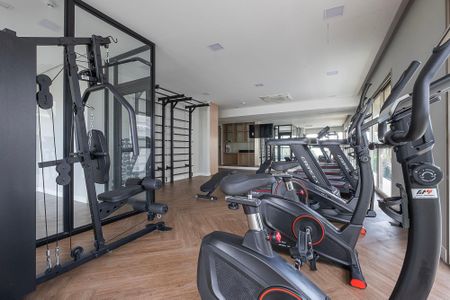 Studio para alugar com 27m², 1 quarto e sem vaga Studio para alugar com 27m², 1 quarto e sem vagaAcademia