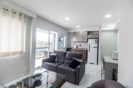 Sala de apartamento à venda com 1 quarto, 47m² em Alphaville Empresarial, Barueri