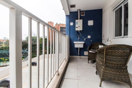 Varanda de apartamento à venda com 1 quarto, 47m² em Alphaville Empresarial, Barueri