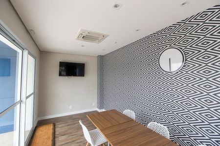 Apartamento à venda com 47m², 1 quarto e 1 vagaÁrea gourmet