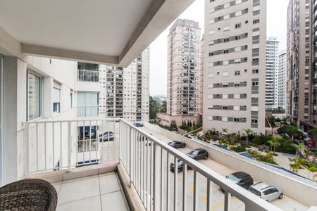 Varanda de apartamento à venda com 1 quarto, 47m² em Alphaville Empresarial, Barueri