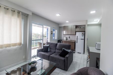 Sala de apartamento à venda com 1 quarto, 47m² em Alphaville Empresarial, Barueri