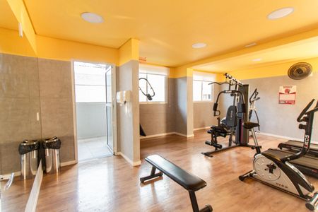 Apartamento para alugar com 42m², 2 quartos e sem vaga Apartamento para alugar com 42m², 2 quartos e sem vagaÁrea comum - Academia