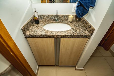 Apartamento à venda com 127m², 3 quartos e 2 vagasBanheiro do Quarto 2