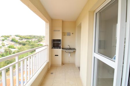 Sacada da Sala de apartamento para alugar com 2 quartos, 73m² em Jardim Souto, São José dos Campos