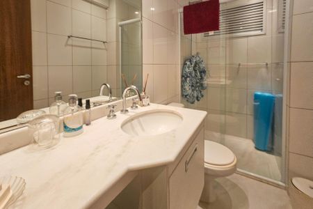 Apartamento para alugar com 143m², 4 quartos e 3 vagasBanheiro da Suíte 3