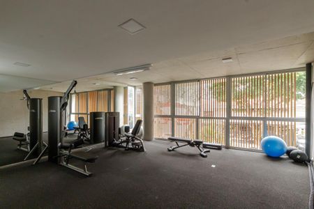 Apartamento para alugar com 68m², 1 quarto e 2 vagas Apartamento para alugar com 68m², 1 quarto e 2 vagasÁrea comum - Academia