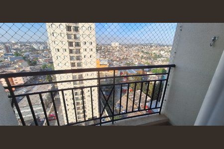 Varanda da Sala de apartamento para alugar com 3 quartos, 65m² em Vila Curuçá, Santo André