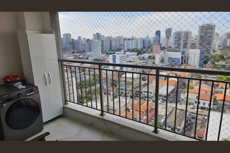 Varanda de apartamento à venda com 2 quartos, 58m² em Chácara Santo Antônio (Zona Sul), São Paulo