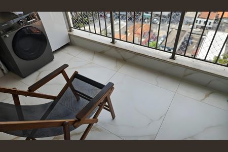Varanda de apartamento à venda com 2 quartos, 58m² em Chácara Santo Antônio (Zona Sul), São Paulo