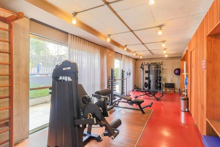 Apartamento para alugar com 70m², 1 quarto e 2 vagasÁrea comum - Academia