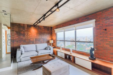 Apartamento para alugar com 70m², 1 quarto e 2 vagasSala