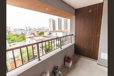 Varanda do Studio de kitnet/studio para alugar com 1 quarto, 27m² em Alto da Mooca, São Paulo