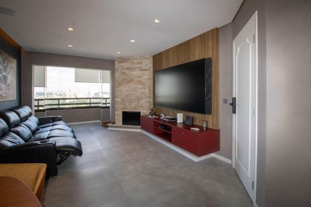 Sala  de apartamento à venda com 3 quartos, 120m² em Vila Suzana, São Paulo