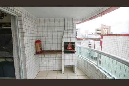 Varanda da Sala de apartamento para alugar com 2 quartos, 100m² em Cidade Ocian, Praia Grande