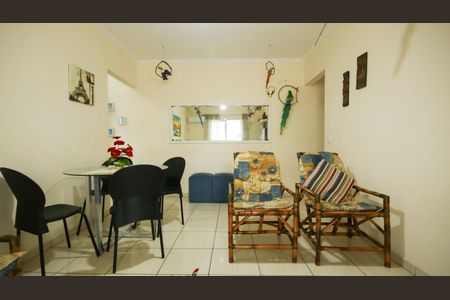 Sala de apartamento para alugar com 2 quartos, 100m² em Cidade Ocian, Praia Grande