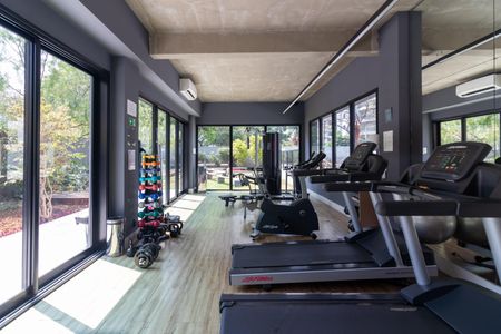 Studio à venda com 27m², 1 quarto e sem vaga Studio à venda com 27m², 1 quarto e sem vagaÁrea comum - Academia