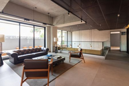 Studio à venda com 27m², 1 quarto e sem vaga Studio à venda com 27m², 1 quarto e sem vagaÁrea comum - Salão de festas