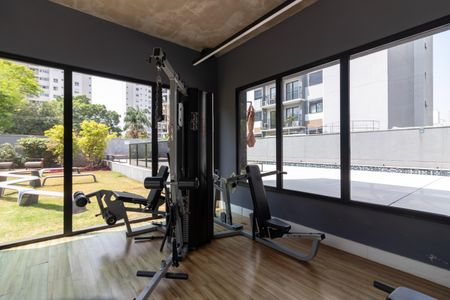 Studio à venda com 27m², 1 quarto e sem vaga Studio à venda com 27m², 1 quarto e sem vagaÁrea comum - Academia
