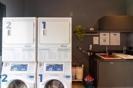 Studio à venda com 27m², 1 quarto e sem vaga Studio à venda com 27m², 1 quarto e sem vagaLavanderia