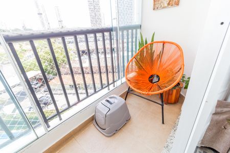 Varanda de apartamento à venda com 2 quartos, 50m² em Vila Anastácio, São Paulo