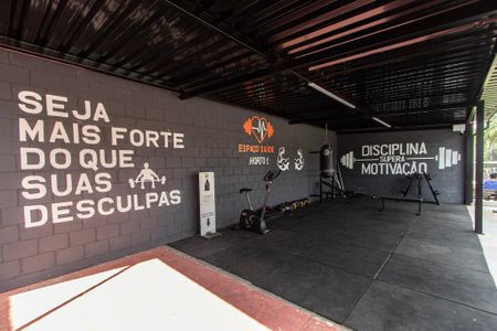 Casa de condomínio para alugar com 139m², 3 quartos e 2 vagasÁrea comum - Academia