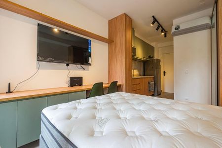 Studio para alugar com 25m², 1 quarto e sem vaga Studio para alugar com 25m², 1 quarto e sem vagaStudio