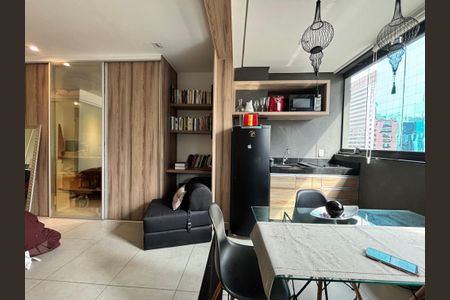Studio à venda com 28m², 1 quarto e 1 vagaCozinha