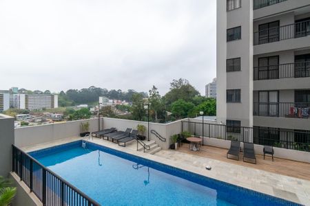 Vista da Sala de apartamento à venda com 2 quartos, 37m² em Vila Mira, São Paulo