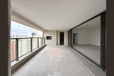 Varanda da Sala de apartamento à venda com 4 quartos, 213m² em Cidade Monções, São Paulo